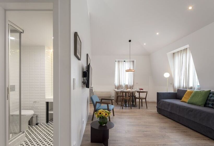 Apartament Duplex 1 Sypialnia, Lisbon Serviced Apartments   Chiado Emenda