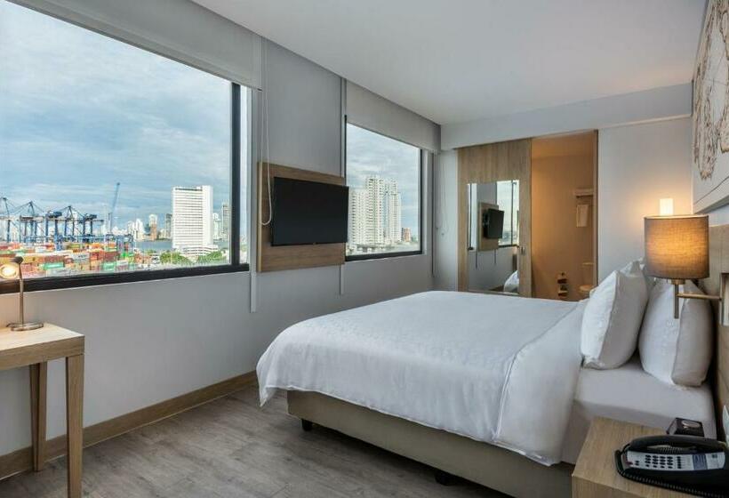 اتاق استاندارد با چشم‌انداز شهر, Holiday Inn Express Cartagena Manga
