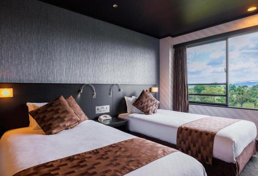 اتاق استاندارد با چشم‌انداز, Kamenoi Hotel Nara