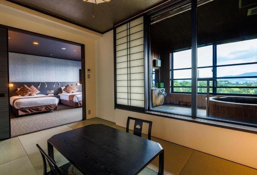 اتاق استاندارد با چشم‌انداز, Kamenoi Hotel Nara