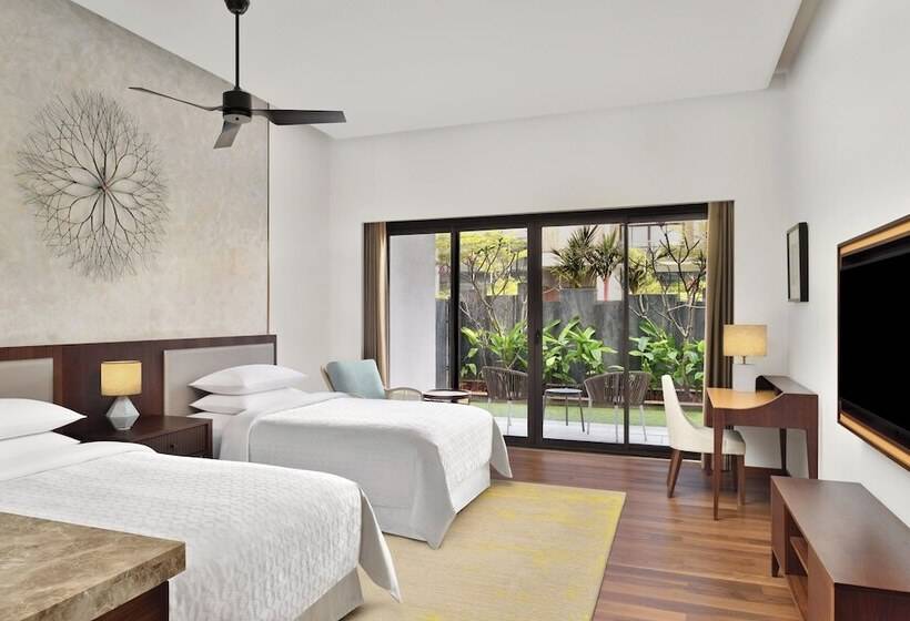 اتاق استاندارد با 2 تخت دوبل, Sheraton Grand Chennai Resort & Spa