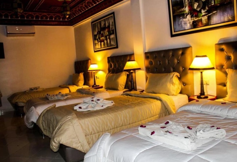 اتاق استاندارد چهار تخته, Riad & Spa Challa