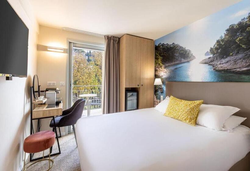 اتاق سوپریور با چشم‌انداز باغ, Best Western Hotel & Spa Coeur De Cassis