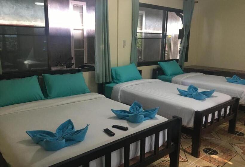 اتاق خانوادگی با چشم‌انداز باغ, Lunda Orchid Resort