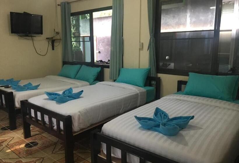 اتاق خانوادگی با چشم‌انداز باغ, Lunda Orchid Resort