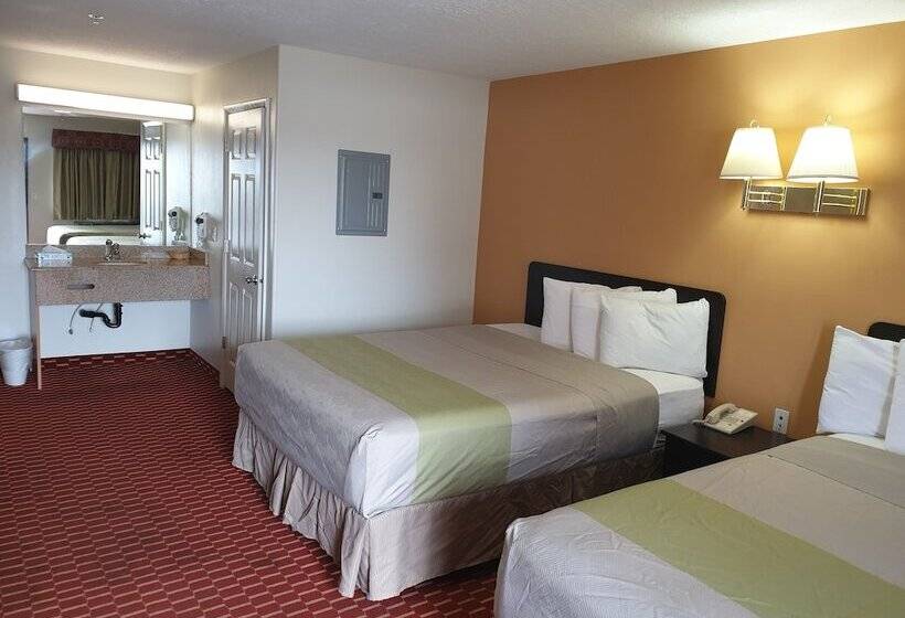 اتاق استاندارد با 2 تخت دوبل, Split Mountain Motel
