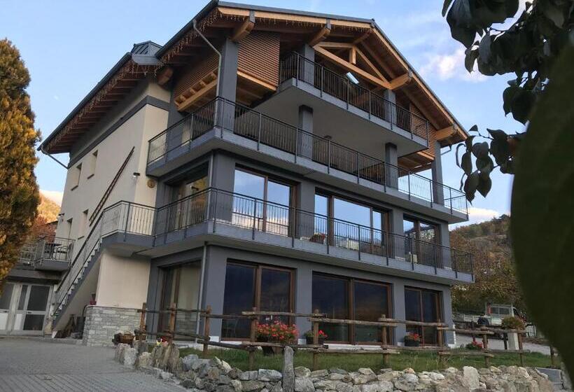 اتاق استاندارد با بالکن, Agriturismo Verger Plein Soleil