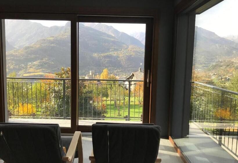اتاق استاندارد با بالکن, Agriturismo Verger Plein Soleil