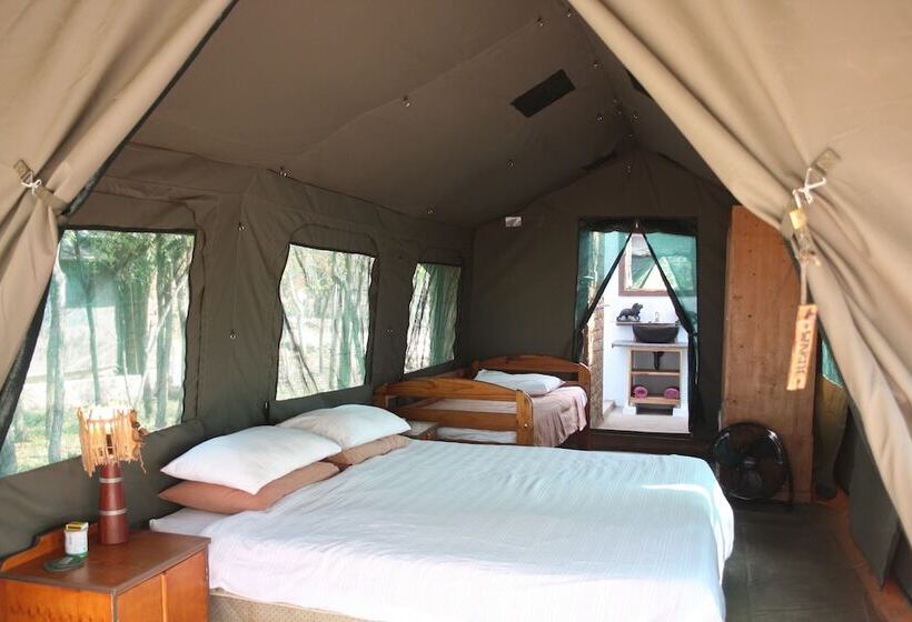 چادر با خدمات رفاهی لوکس, Warthogs Safari Camp