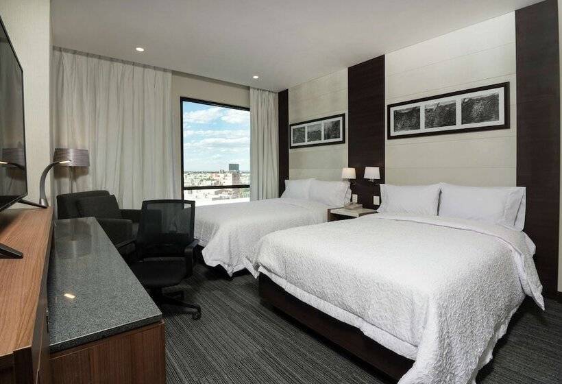 اتاق استاندارد با 2 تخت دوبل, Hampton Inn San Luis Potosi