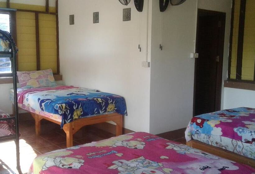 共用房间的床, Happy House Backpacker   Hostel