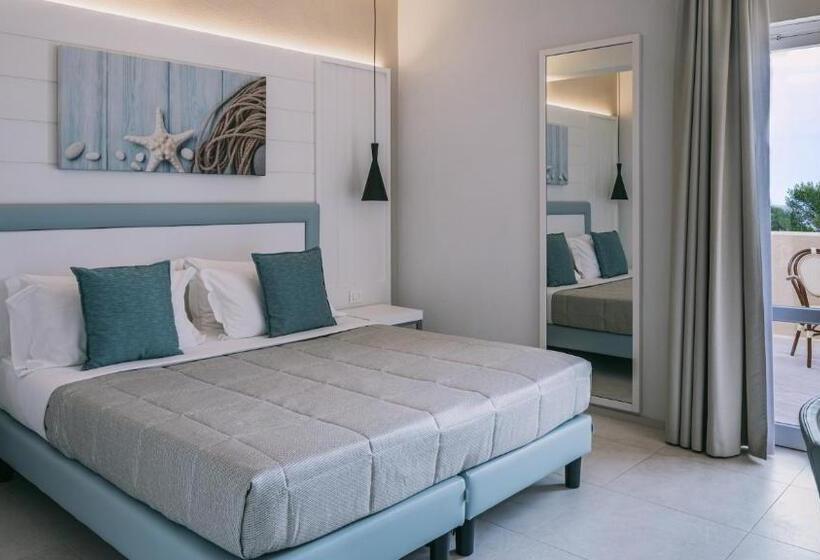 带海景的标准房, Mangia S Pollina Resort