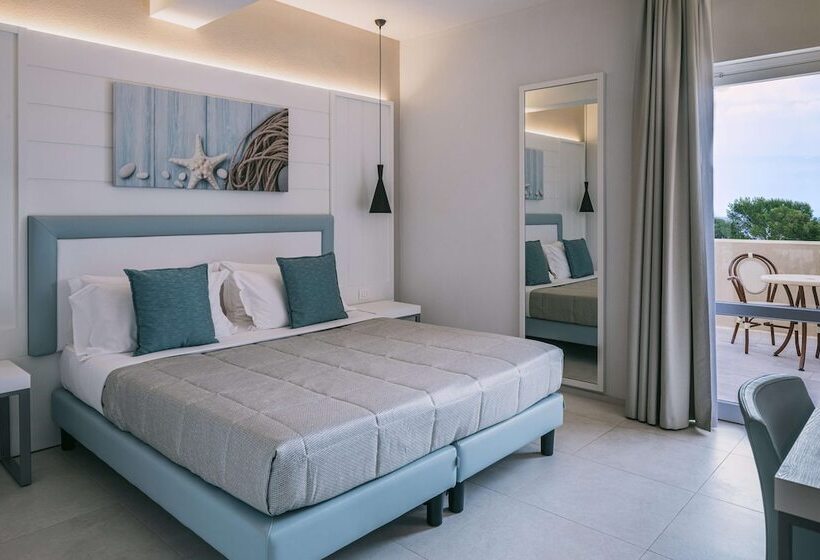 带海景的标准房, Mangia S Pollina Resort