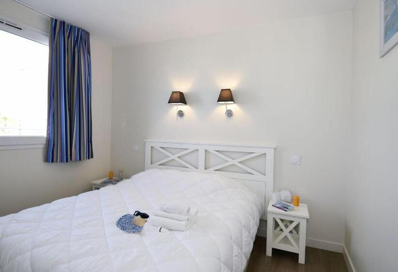 آپارتمان 1 خوابه با چشم‌انداز دریا, Residence Odalys Les Dunes Du Soleil