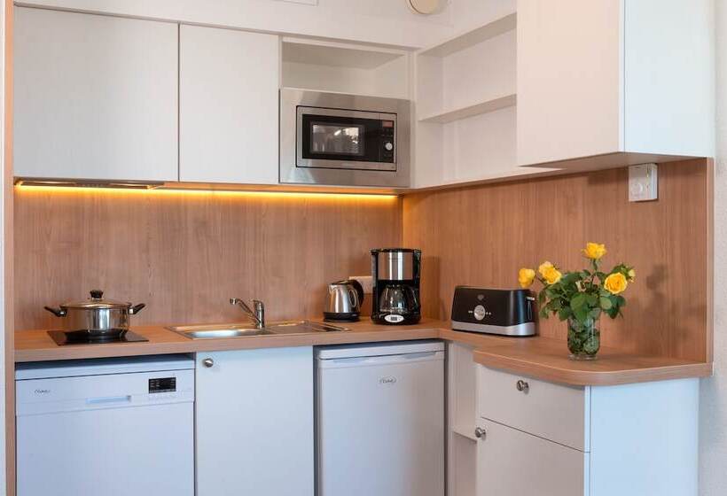 استودیوی استاندارد با چشم‌انداز دریا, Residence Resideal Antibes