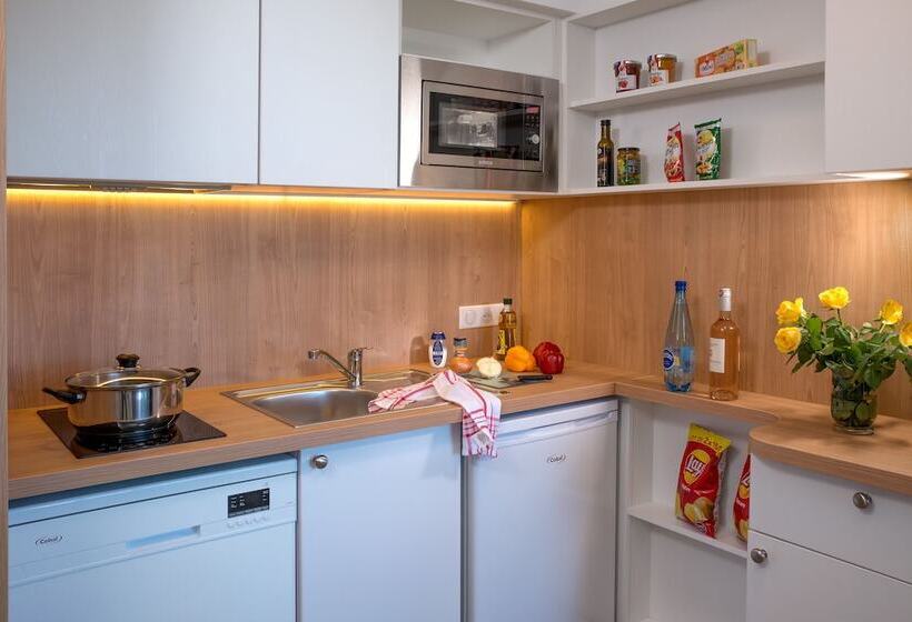 آپارتمان 1 خوابه, Residence Resideal Antibes
