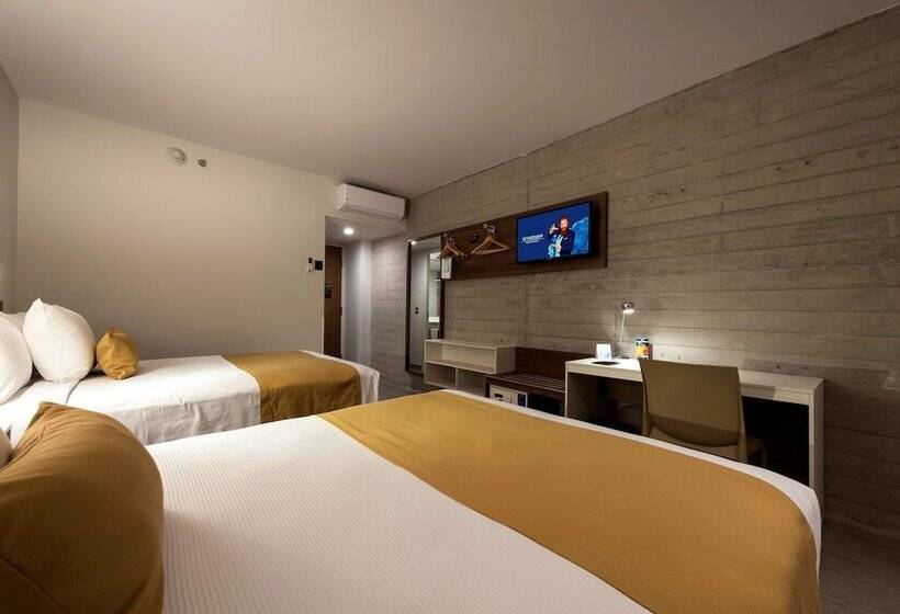 اتاق استاندارد با 2 تخت دوبل, Microtel Inn & Suites By Wyndham San Luis Potosi