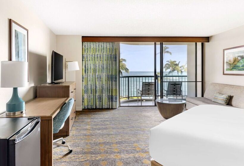 اتاق استاندارد با تخت دوبل و چشم‌انداز دریا, Hilton Grand Vacations Club Ocean Tower Waikoloa Village