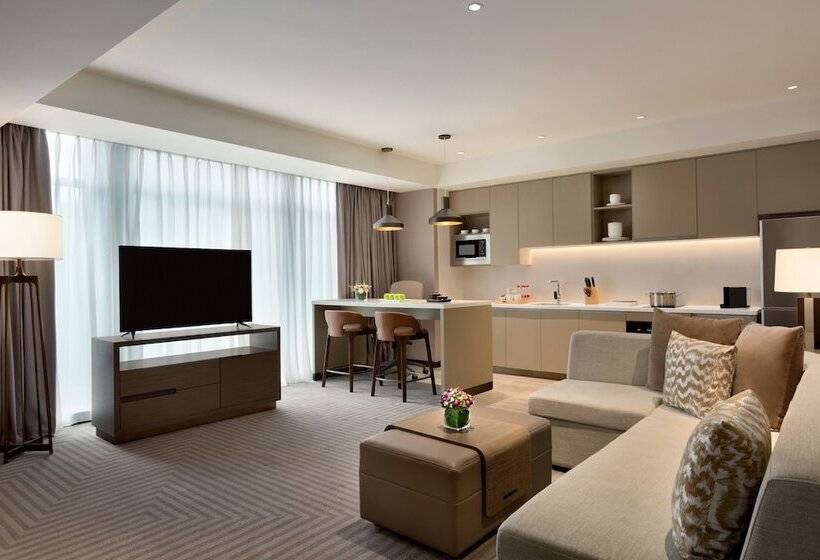 سوئیت 2 خوابه, Hyatt House Chengdu Pebble Walk