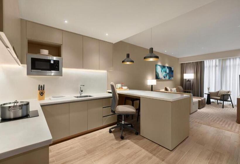 استودیو استاندارد با تخت کینگ, Hyatt House Chengdu Pebble Walk