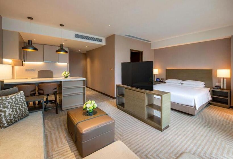 استودیو استاندارد با تخت کینگ, Hyatt House Chengdu Pebble Walk
