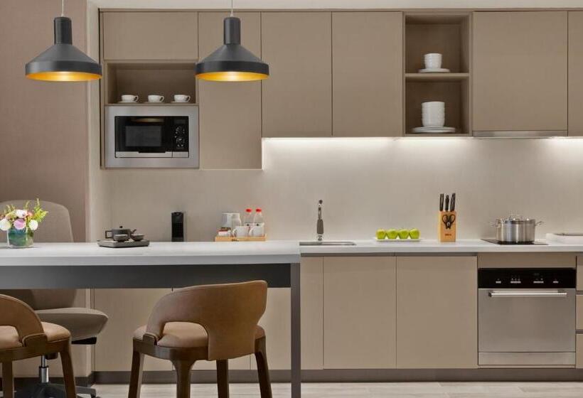 سوئیت 2 خوابه, Hyatt House Chengdu Pebble Walk
