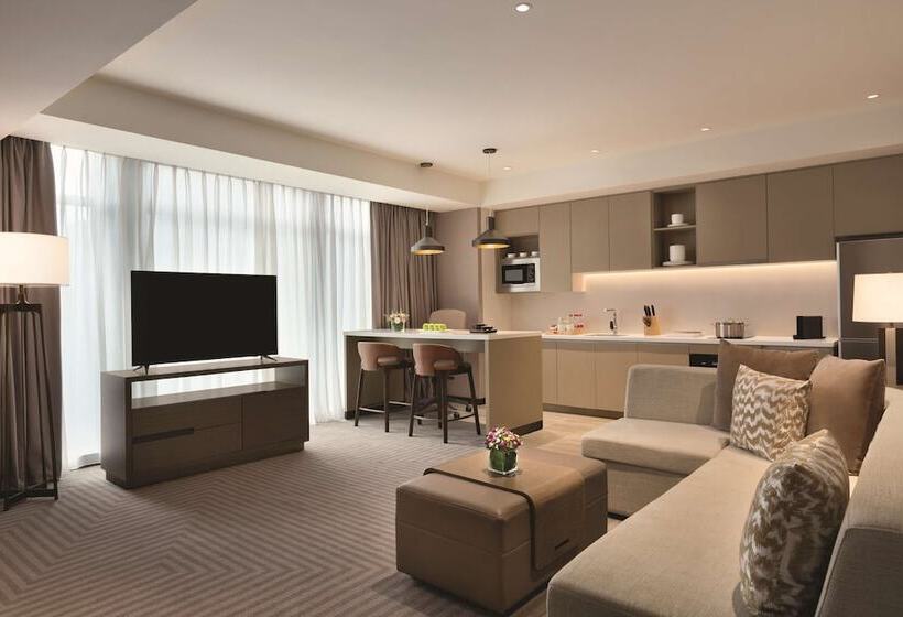 سوئیت 2 خوابه, Hyatt House Chengdu Pebble Walk