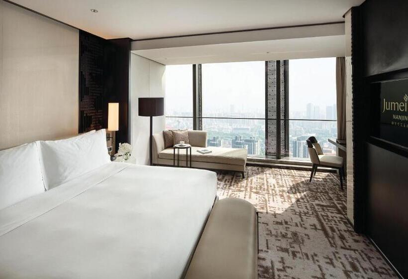 اتاق دلوکس با تخت کینگ و چشم‌انداز شهر, Jumeirah Nanjing