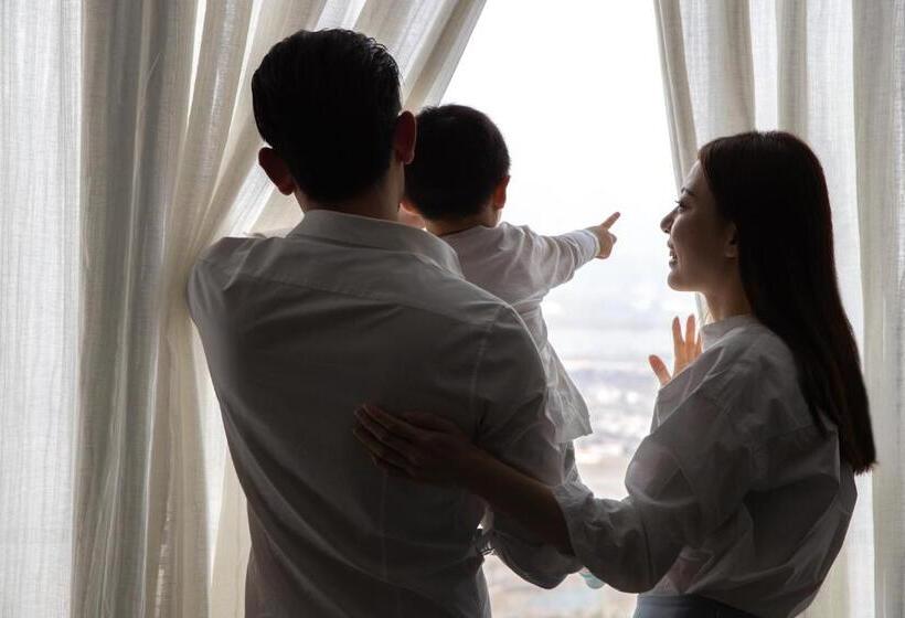 اتاق دلوکس با تخت کینگ و چشم‌انداز شهر, Jumeirah Nanjing