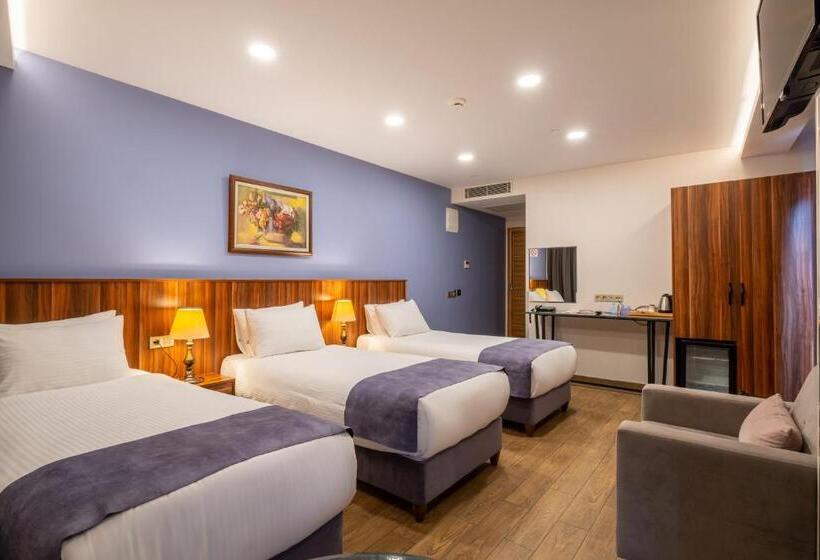 اتاق استاندارد سه نفره, La Wisteria Boutique Hotel Istanbul