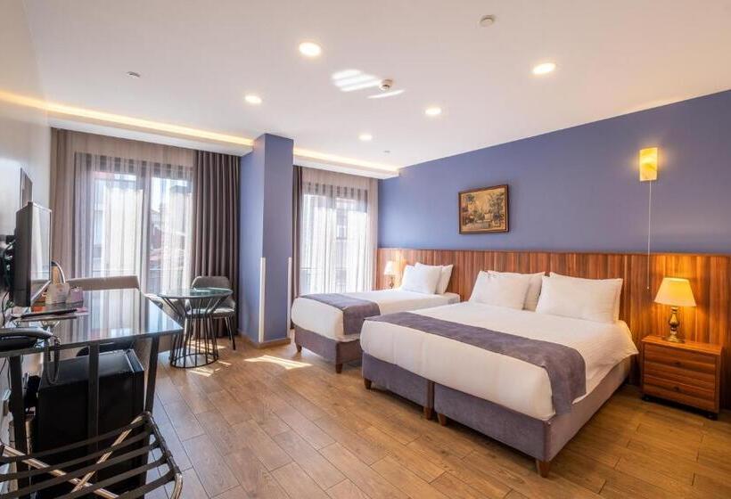 اتاق لوکس خانوادگی, La Wisteria Boutique Hotel Istanbul