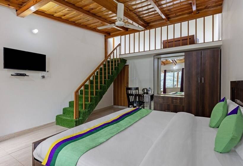 اتاق لوکس, Treebo Olive Lake View Inn June Estate Bhimtal