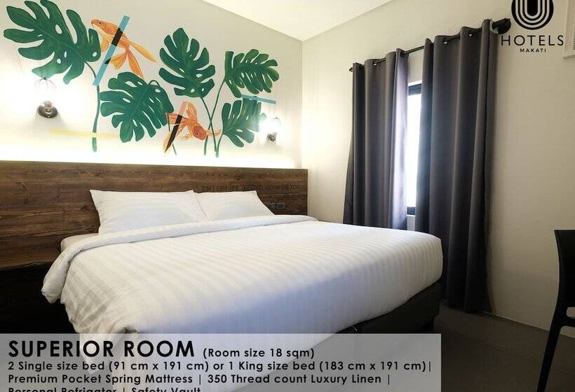 اتاق سوپریور, U Hotels Makati