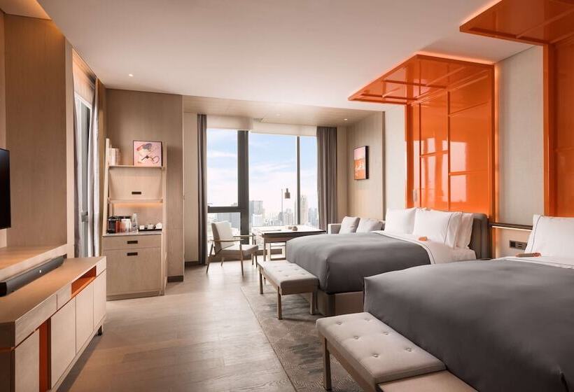 اتاق استاندارد با 2 تخت دوبل, Canopy By Hilton Chengdu City Centre