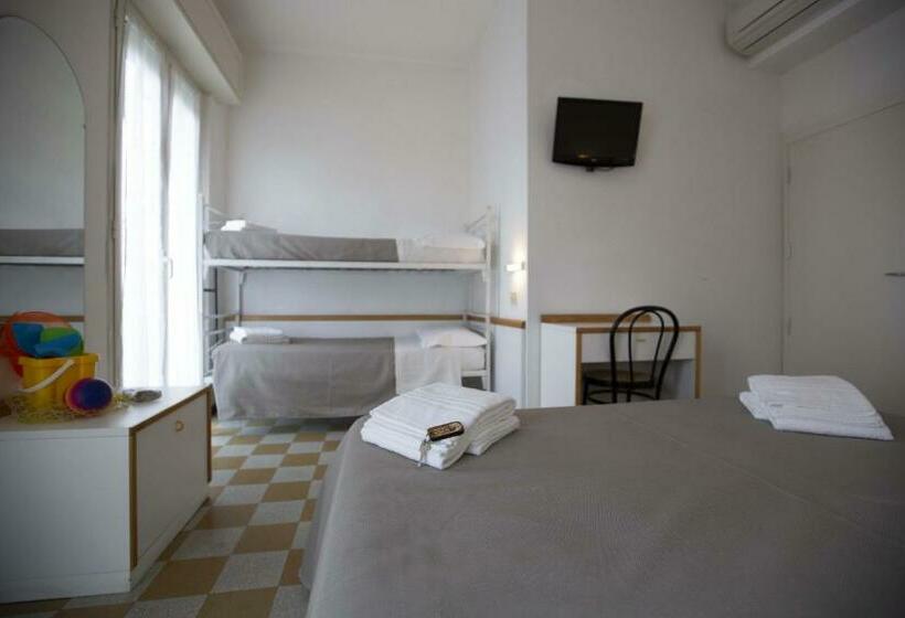 اتاق استاندارد چهارنفره با بالکن, Eden B&b