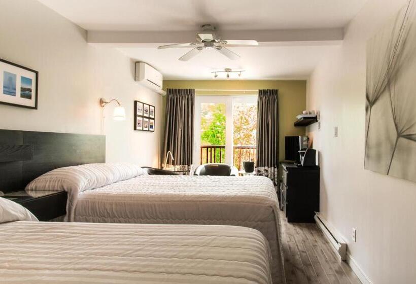 اتاق استاندارد با 2 تخت دوبل, Hôtel Motel Le Beluga