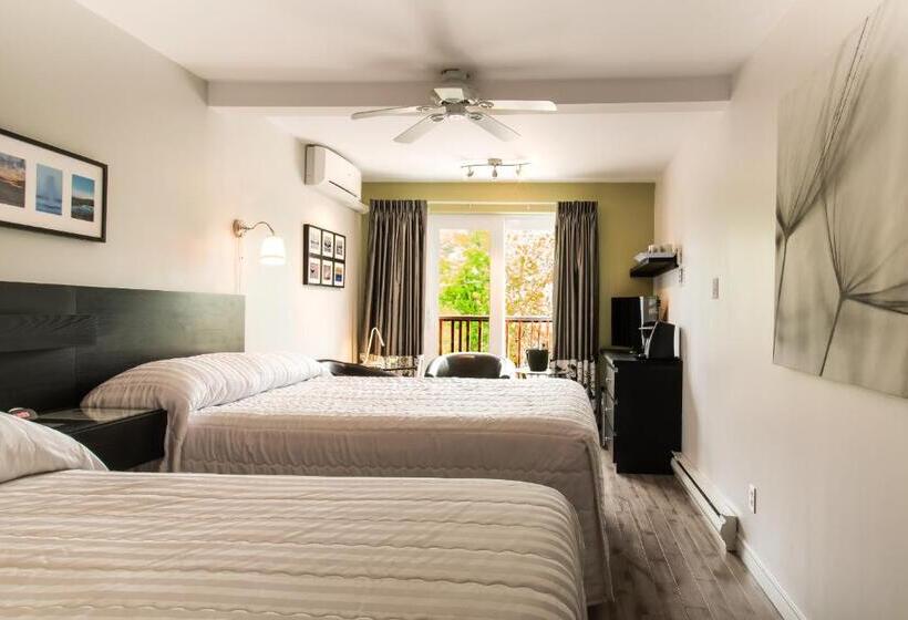 اتاق استاندارد با 2 تخت دوبل, Hôtel Motel Le Beluga
