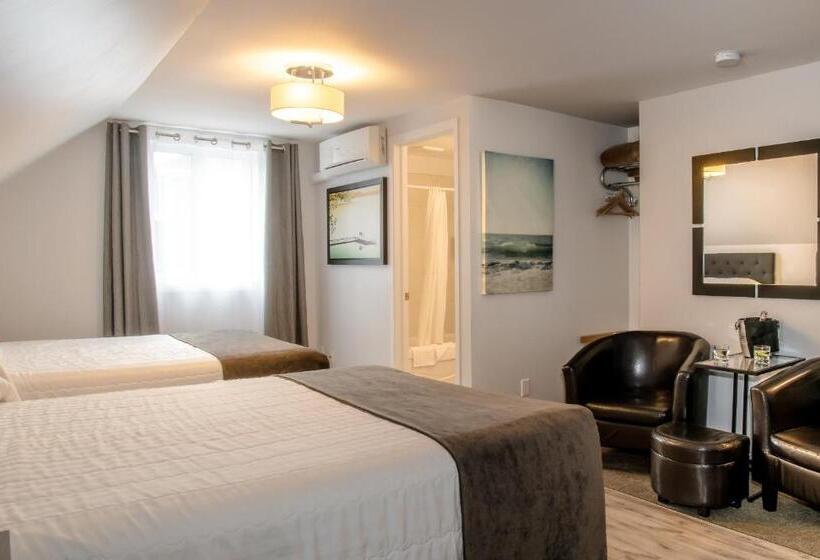 اتاق استاندارد با 2 تخت دوبل, Hôtel Motel Le Beluga