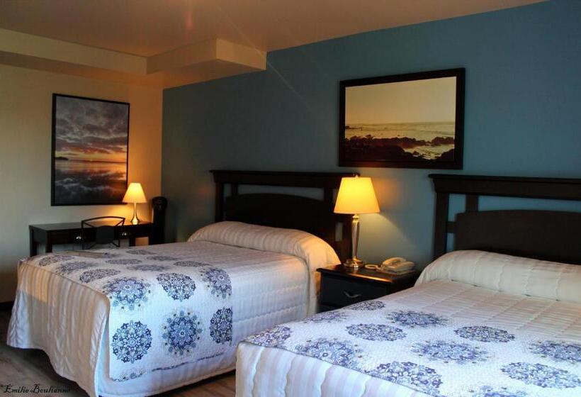 اتاق استاندارد با 2 تخت دوبل, Hôtel Motel Le Beluga