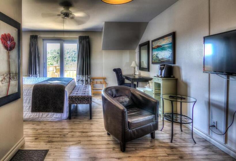 اتاق استاندارد با بالکن, Hôtel Motel Le Beluga