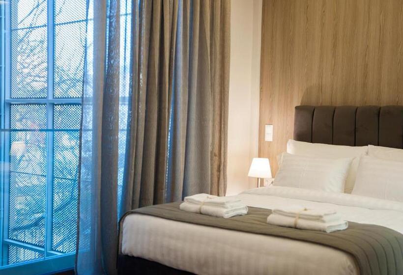 اتاق استاندارد با بالکن, Athens Platinum Rooms And Suites