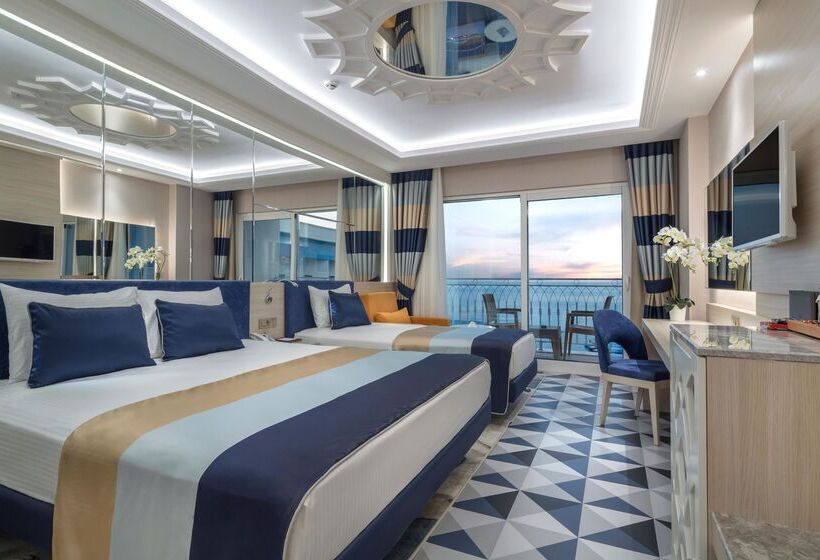 带海景的标准房, Granada Luxury Beach Ultra All Inclusive