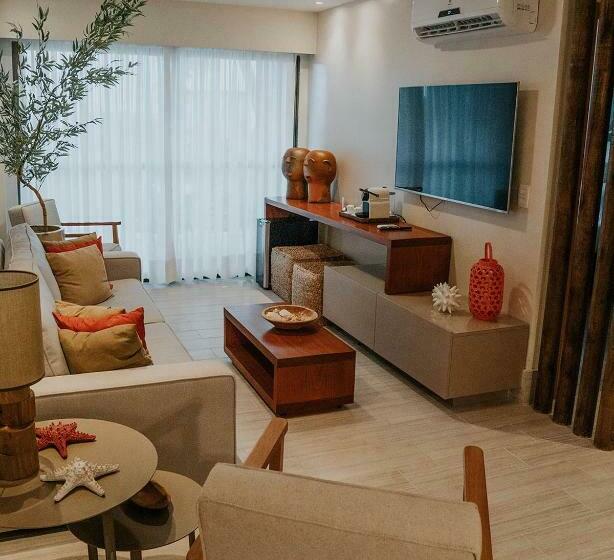 آپارتمان 2 خوابه با چشم‌انداز دریا, Samoa Beach Resort