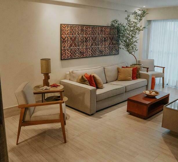 آپارتمان 3 خوابه با چشم‌انداز دریا, Samoa Beach Resort