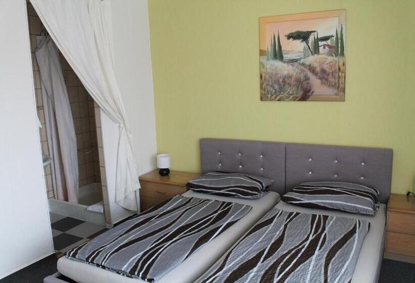 اتاق استاندارد با سرویس بهداشتی مشترک, Gasthaus Zur Sonne
