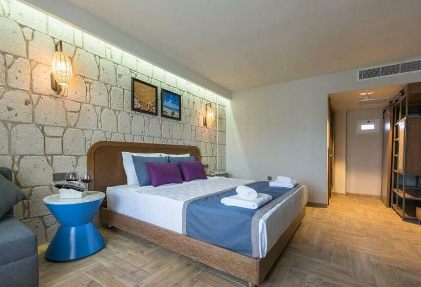اتاق لوکس با چشم‌انداز باغ, Risus Beach Resort