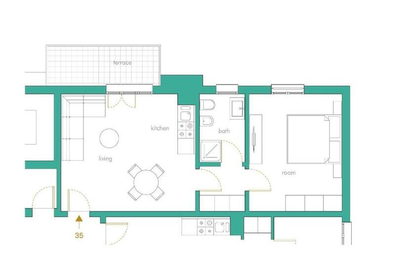 آپارتمان 1 خوابه, Harvey Suites Hotel & Residence