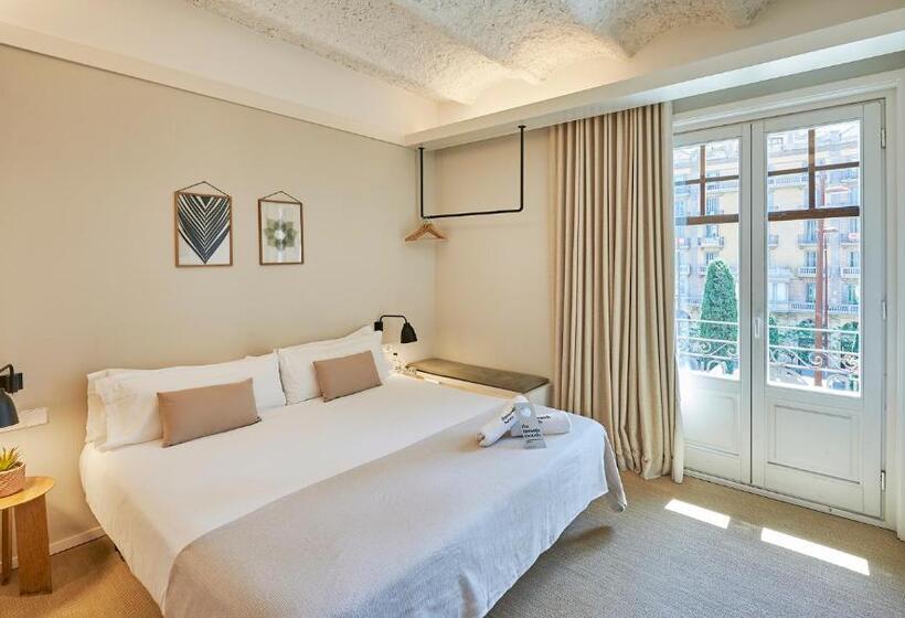 اتاق استاندارد با بالکن, The Moods Catedral Hostal Boutique