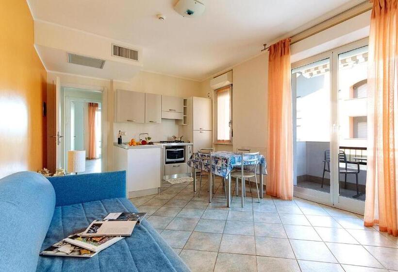 آپارتمان 1 خوابه با بالکن, Residence Greco