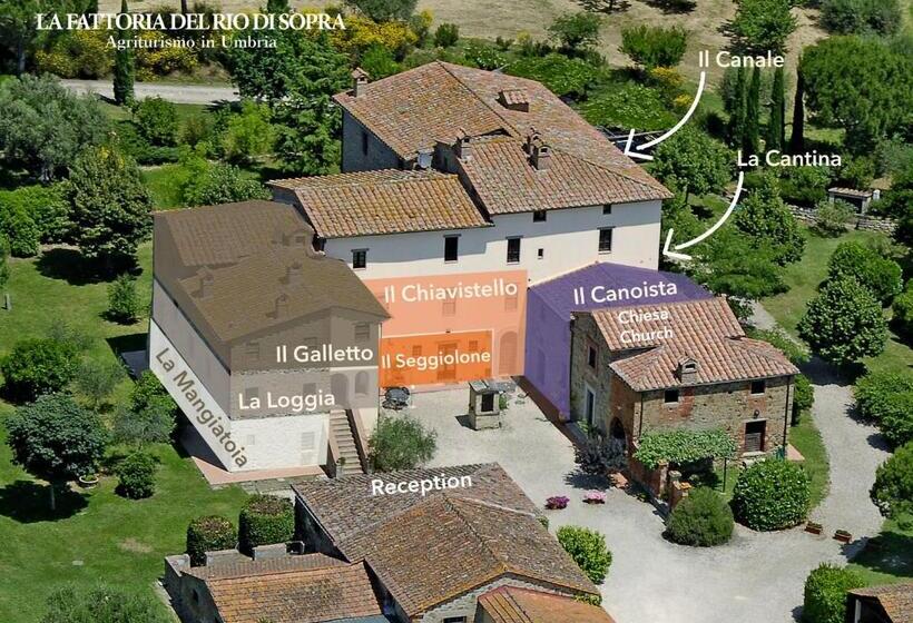اتاق دوبلکس, La Fattoria Del Rio Di Sopra   Agriturismo Baldeschi